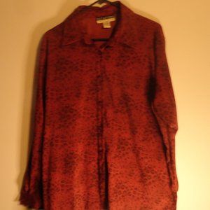 Notations Women's Button Down Blazer Jacket SZ 1X
